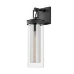 Product Image 1 for Pira Steel 1-Light Wall Sconce - Black from Troy Lighting