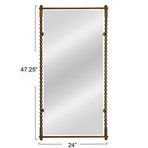 Product Image 3 for Vintage Elegance Gold Mirror from Creative Co-Op