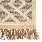 Product Image 4 for Rigel Natural Trellis Cream / Taupe Area Rug from Jaipur 