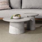 Product Image 9 for Delaine Outdoor Concrete Coffee Table from Classic Home