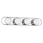 Product Image 1 for Amy 4-Light Modern Curved Polished Nickel Bath Sconce from Mitzi