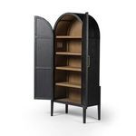 Product Image 37 for Tolle Arched Black Two-Door Cabinet from Four Hands