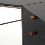 Product Image 20 for Trey Black Wash Poplar Desk System With Filing Credenza from Four Hands