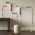 Product Image 11 for Satire Brass Swing-Arm Wall Sconce from Currey & Company