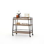 Product Image 1 for Garland Bar Cart Light Brushed Parawood from Four Hands