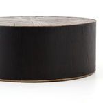 Product Image 1 for Perry Ebony Drum Coffee Table  from Four Hands