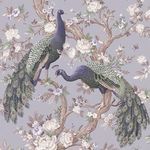 Product Image 1 for Laura Ashley Belvedere Pale Iris Wallpaper from Graham & Brown