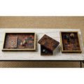 Product Image 7 for Casey Brown Tray Set of 2 from Currey & Company