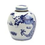 Product Image 2 for Blue & White Tiny Lid Mini Jar Dragon from Legend of Asia