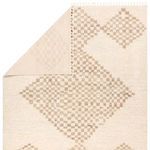 Product Image 3 for Sarenthia Handknotted Geometric Taupe Rug from Jaipur 