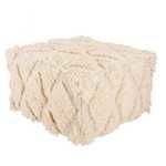 Product Image 2 for Aaltos Geometric Ivory Cube Pouf by Nikki Chu from Jaipur 