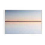 Horizon By Getty Images with warm and cool tones in a mirror-like ombre, metal print with thin frame