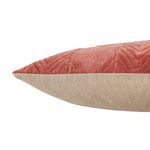 Bourdelle Chevron Pink Lumbar Pillow image 7