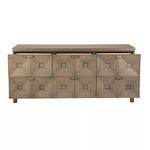 Product Image 5 for Greige Walnut Musashi 6 Drawer Console from Noir