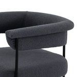 Product Image 18 for Carrie Fiqa Boucle Black Bar Stool from Four Hands