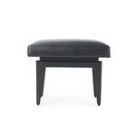 Winston Stool viewed from front showing rectangular seat and tapered legs