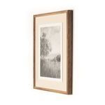 Angled view showing layered paper edges within frame of Landscape Study III