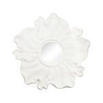 Product Image 1 for Gloss White Flower Mirror from Elk Home