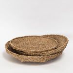 Product Image 2 for Emilia Woven Basket Trays, Set of 3 from Napa Home And Garden