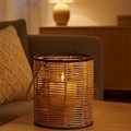Product Image 5 for Natural Iron & Bamboo Lantern Dia 6.25" from BIDKHome