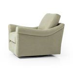 Product Image 2 for Bridges Green Linen Swivel Chair - Brussels Khaki from Four Hands