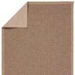 Product Image 3 for Kidal Indoor / Outdoor Solid Brown / Black Rug 5' x 8' from Jaipur 