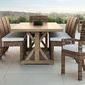 Product Image 2 for Coastal Teak 94" Trestle Dining Table from Sunset West