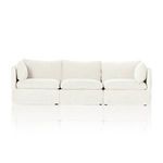 Product Image 3 for Andre Slipcover 3-Piece Sectional - Broadway Snow from Four Hands