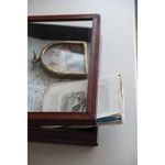 Product Image 5 for Handmade Leather and Wood Decorative Display Box with Glass Lid, Brown from Creative Co-Op