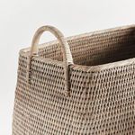 Product Image 4 for Burma Rattan Narrow Magazine Basket, Set Of 2 from Napa Home And Garden