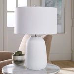 Product Image 3 for Heir White Textured Chalk Table Lamp from Uttermost