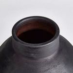 Product Image 4 for Analia Small Black Terracotta Vase from Napa Home And Garden