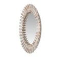 Product Image 7 for Diza Round Whitewash Mirror from Currey & Company