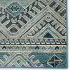 Product Image 3 for Nikki Chu By  Sax Indoor / Outdoor Tribal Blue / White Area Rug from Jaipur 