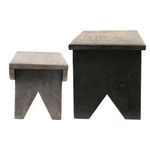 Product Image 1 for Reclaimed Wood Step Stools from Creative Co-Op