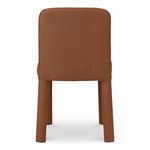 Place Dining Chair back-facing view showing continuous upholstery without seams.