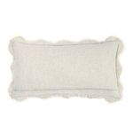 Product Image 2 for Tollo Applique Design Linen Blend Fabric Ivory Throw Pillow from Classic Home