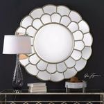 Product Image 1 for Uttermost Dahlia Silver Mirror from Uttermost