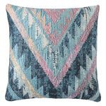 Product Image 2 for Petra Indoor/ Outdoor Tribal Blue/ Multicolor Throw Pillow 18 inch by Nikki Chu from Jaipur 