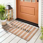 Product Image 6 for Striped Black and Natural 24x57 Doormat from Classic Home Furnishings