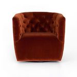 Product Image 2 for Hanover Round Swivel Accent Chair - Sapphire Rust from Four Hands