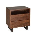 Product Image 1 for Glenwood Acacia Wood Live Edge Night Chest from World Interiors