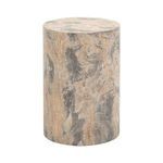 Product Image 1 for Pillar Sandstorm Marble Concrete Accent Table from Essentials for Living