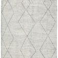 Product Image 1 for Ammil Hand Knotted Trellis Cream/ Black Area Rug from Jaipur 