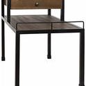 Product Image 4 for Webster Side Table, Dark Walnut With Metal from Noir