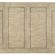 Top view of Ciao Bella table showing flaky white wood top extended with two 18-inch leaves