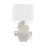 Front view of Glendora Table Lamp isolated on white background