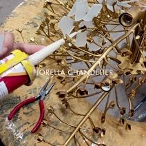 Product Image 7 for Fiorella Chandelier from Currey & Company