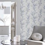 Product Image 2 for Laura Ashley Pussy Willow Off-White / Midnight Floral Wallpaper from Graham & Brown