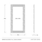 Product Image 6 for Goldcrest Full Length Mirror from Arteriors